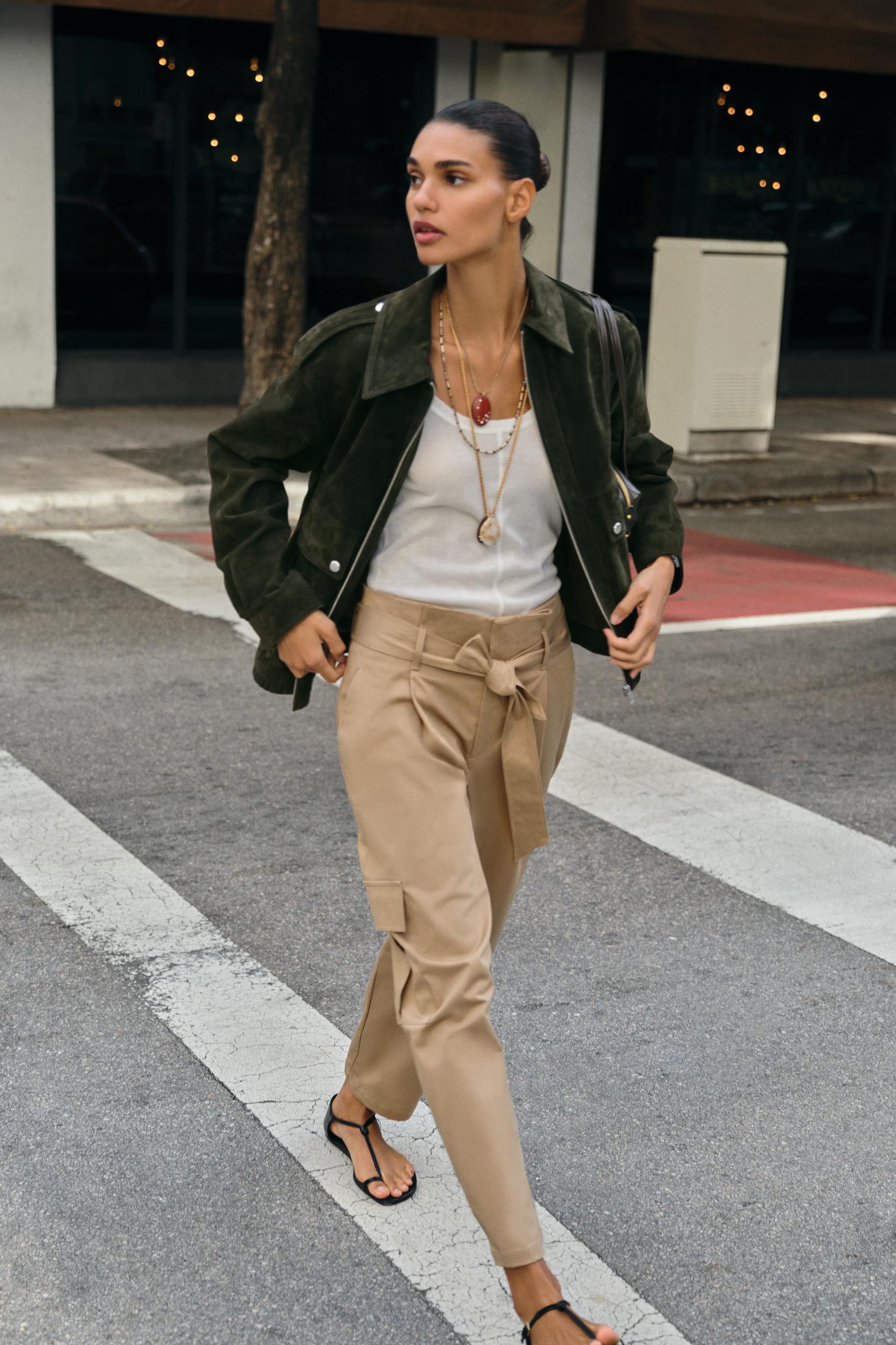PAPERBAG CARGO POCKET PANTS